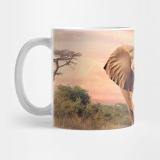 Elephant Animal Nature Majestic Wild Mug